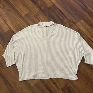 Urban Outfitters Silence & Noise Mock Neck Sweater, Bat Wing, Pullover Medium